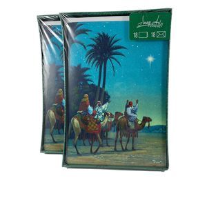 2 Sealed Boxes Christmas Cards 3 Wise Men Hallmark Image Arts Peace Hope Joy